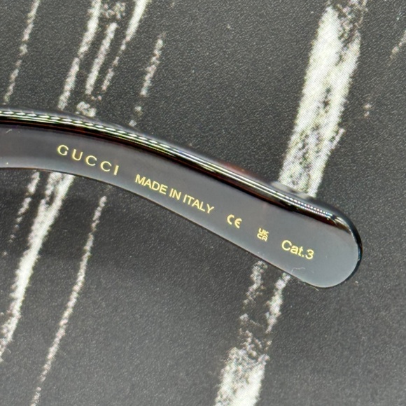 NEW GG1599SA 002 GUCCI HAVANA BROWN ROUND WOMEN GUCCI SUNGLASSES - Picture 11 of 13